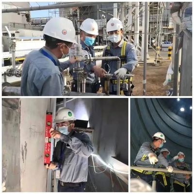 寰球工程海外项目告捷 普通机械设备安装服务顺利实现机械竣工